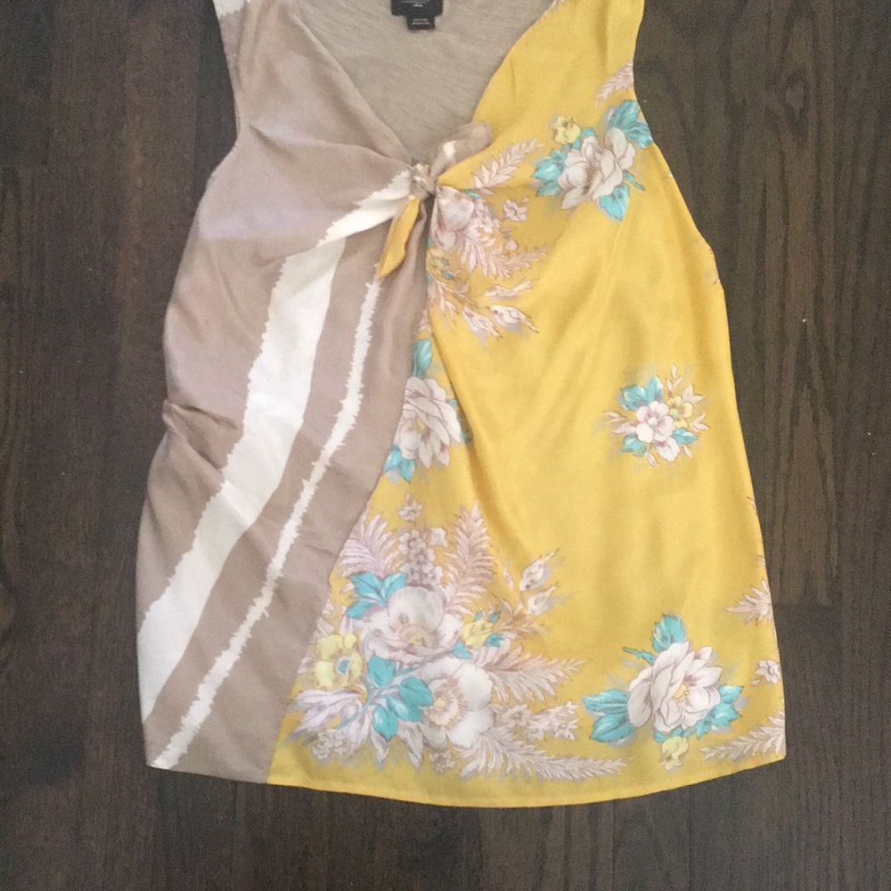 Anthropologie silk scarf Top